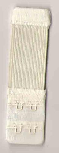 Rallonge de soutien gorge 3 cm/2 portes/2 crochets - col: ivoire