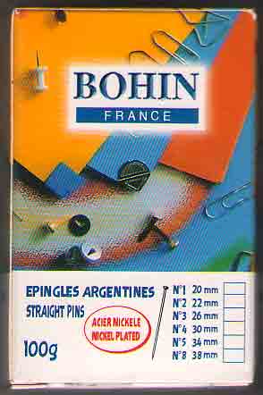 Epingle argentine bohin -EF2- n°4