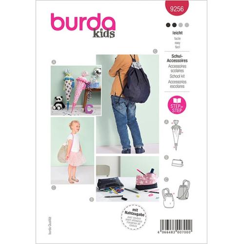 Patron Burda, accessoires scolaires