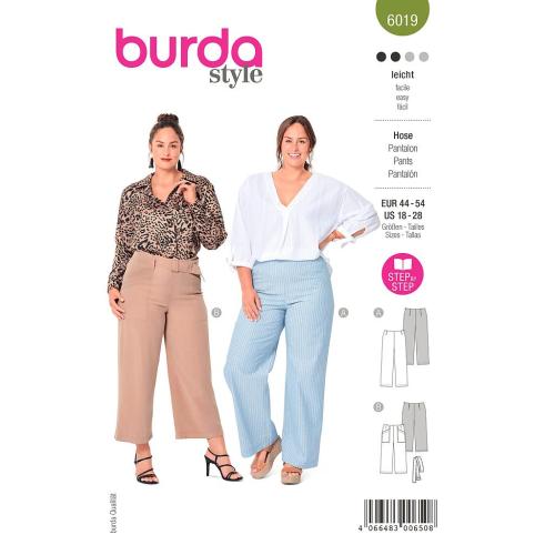 Patron Burda, pantalon