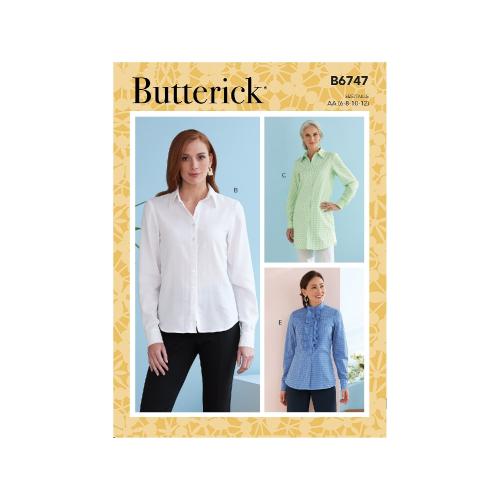 Patron Butterick, chemises,