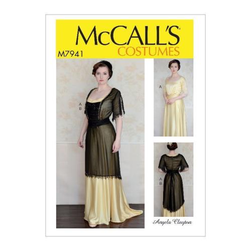 Patron Mccall's, déguisement robe,