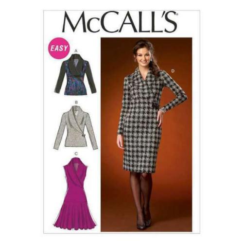 Patron Mccall's, hauts et robes