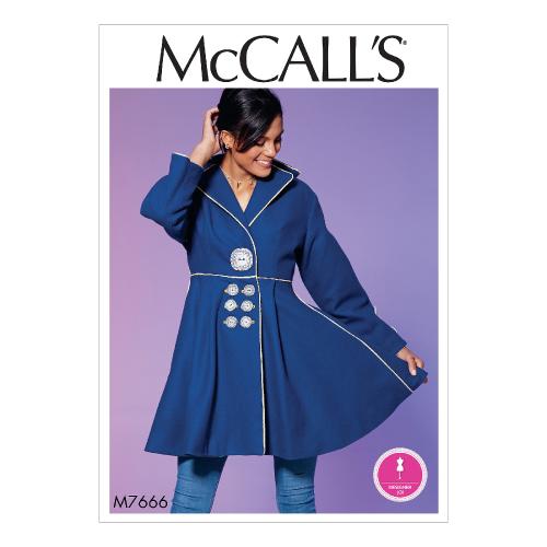 Patron Mccall's, manteau pour femme