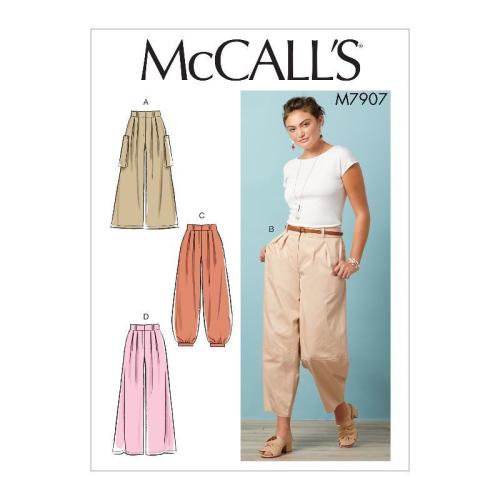 Patron Mccall's, pantalons femme,
