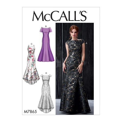 Patron Mccall's, robe de soirée,