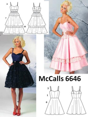 Patron Mccall's, robes pour jeune femme