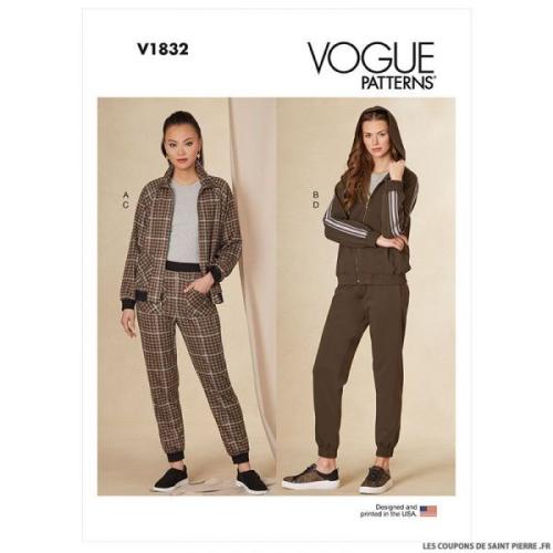 Patron Vogue, ensemble pantalon et veste
