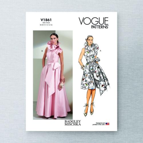 Patron Vogue, robe pour occasion spéciale