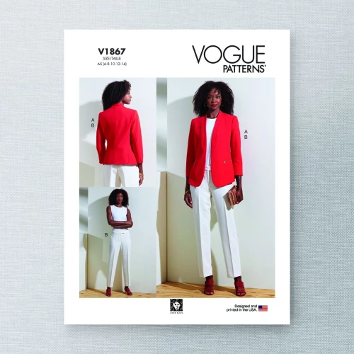 Patron Vogue, veste et pantalon
