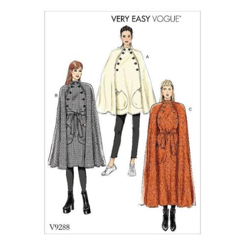 Patron easy sportwear cape Vogue -
