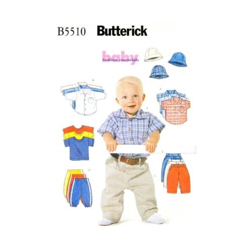 Patron Butterick, chemise, t-shirt, pantalon, chapeau,