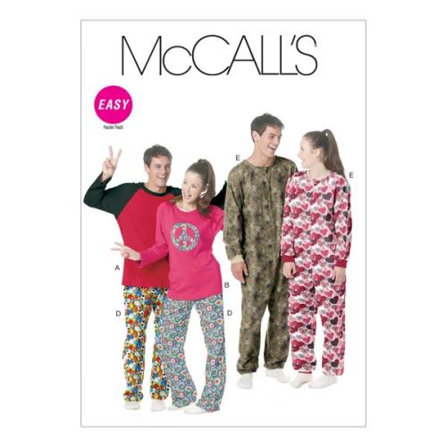 Patron de couture  pyjamas  - Mccalls