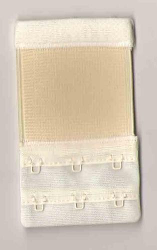 Rallonge de soutien gorge 6 cm/2 portes/3 crochets - col: ivoire